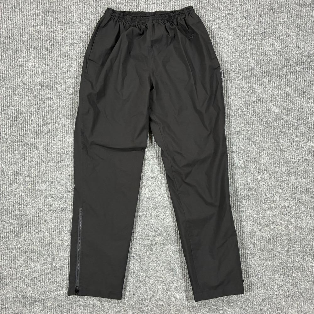 Vintage Asics Gore Tex Pants Mens L Black Waterproof Shell Hiking Zip